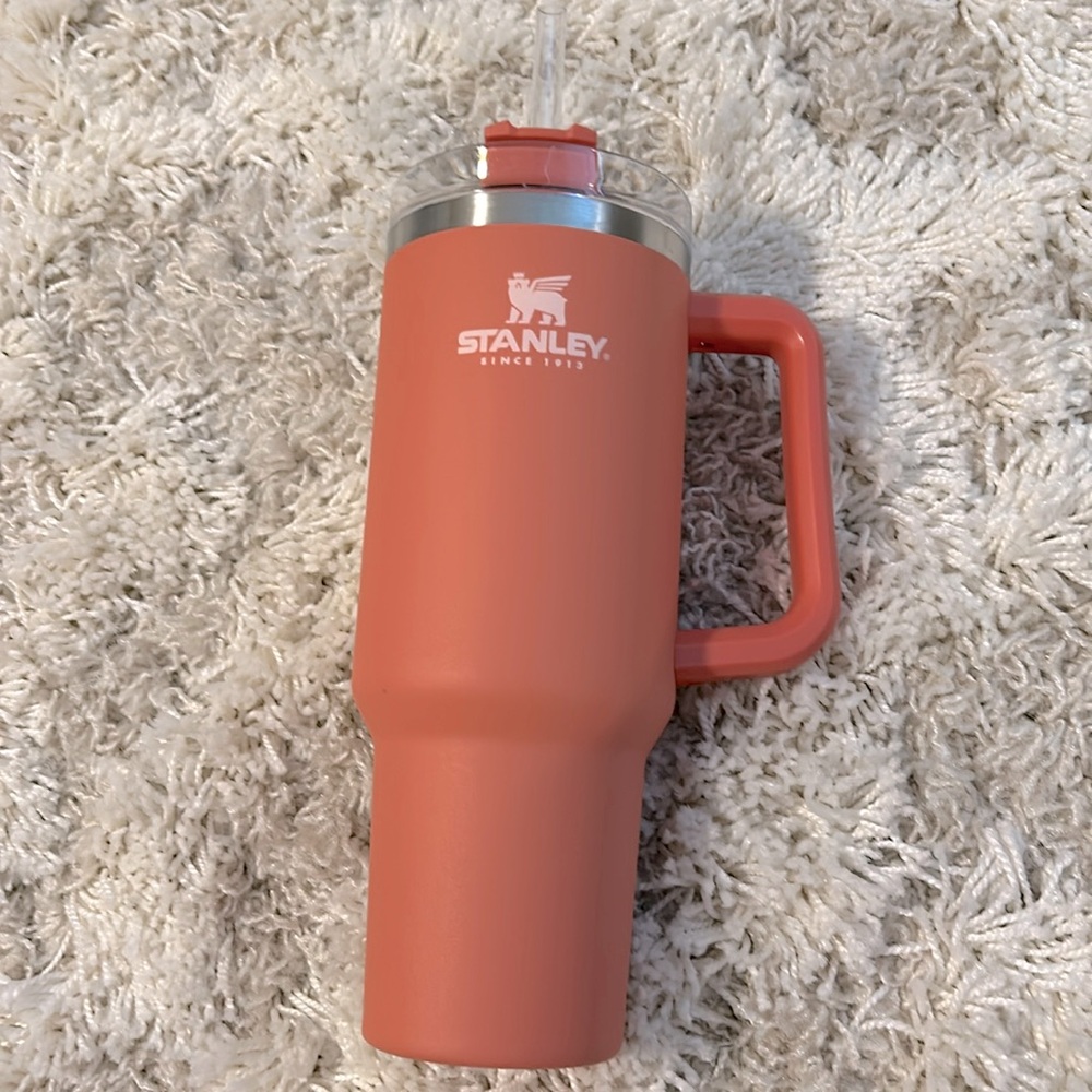 Stanley Coral Tumbler with Handle